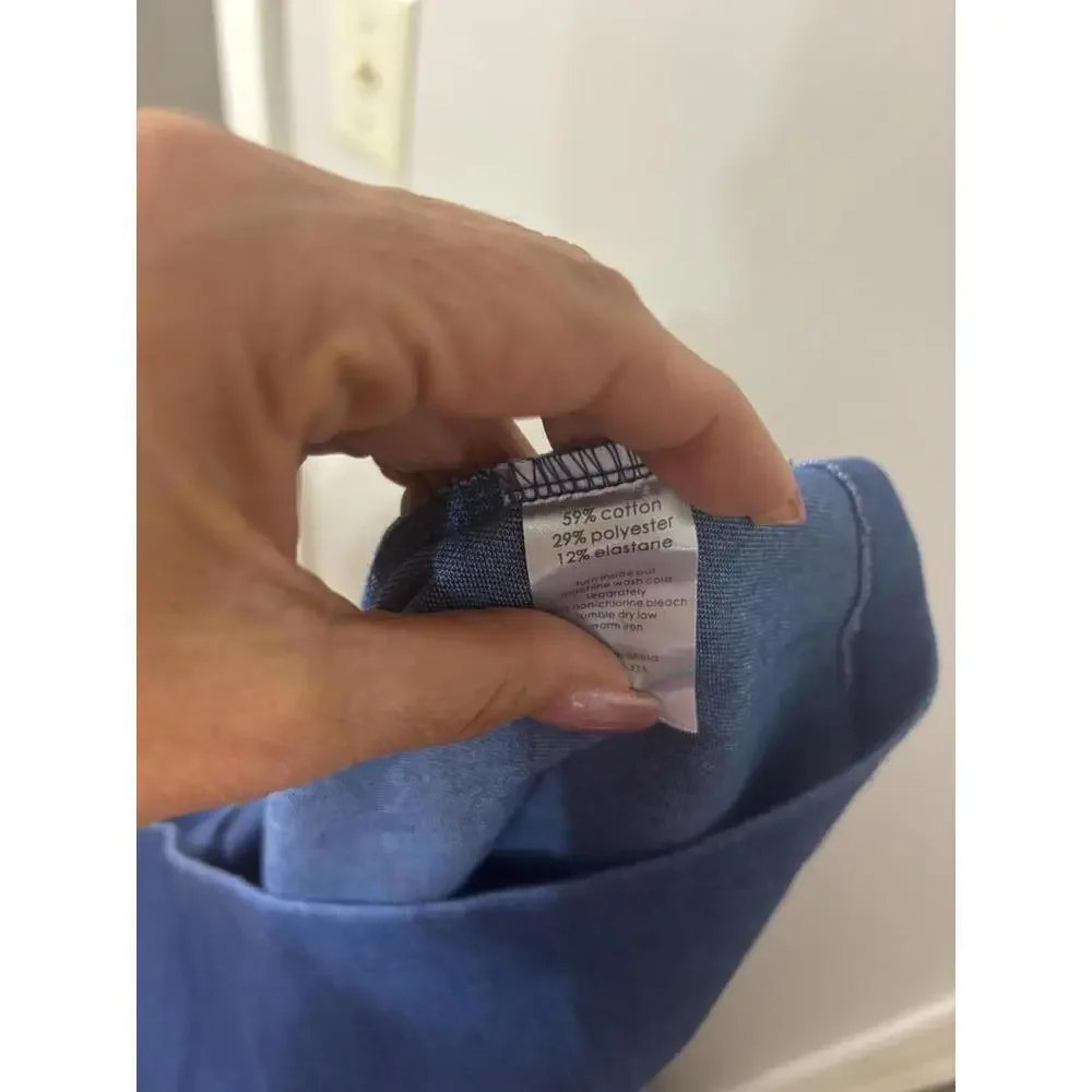 Susana Monaco Stylish Light Denim Mini Skirt XS - Picture 6 of 8